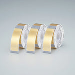 גלילי מדבקות זהובות – סט 3 יחידות יוקרתיות למדפסת פרינטאג