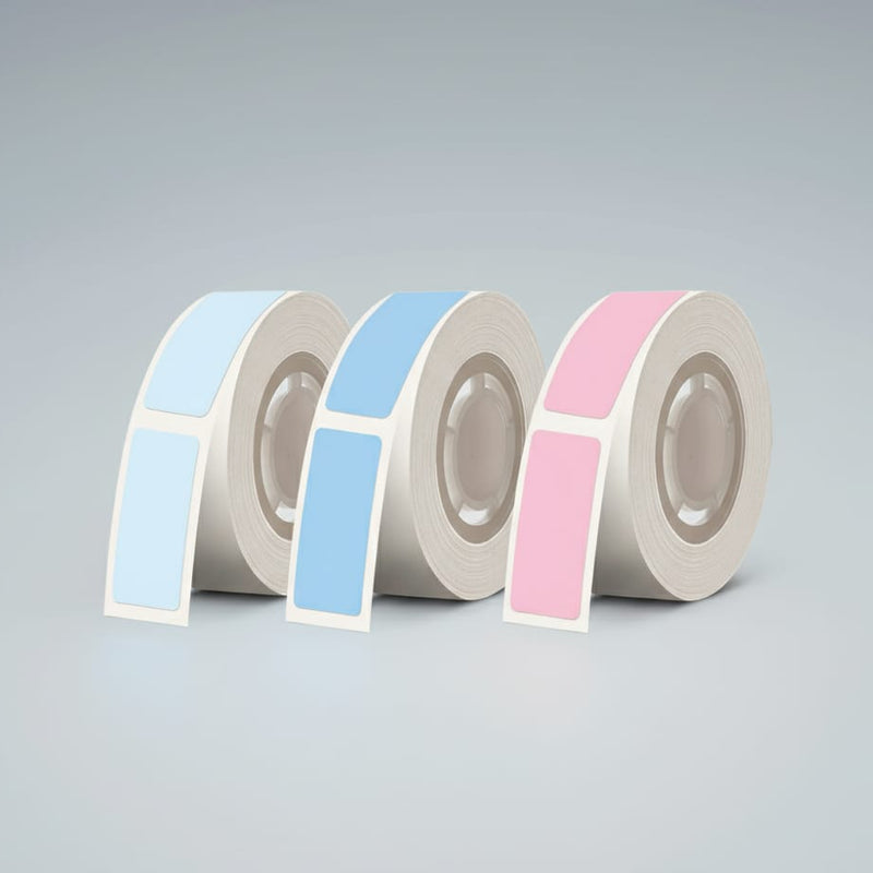 סט 3 גלילי מדבקות פרינטאג – גווני כחול פסטל