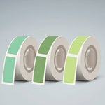 סט 3 גלילי מדבקות פרינטאג – דוגמת ירוק עיצובי